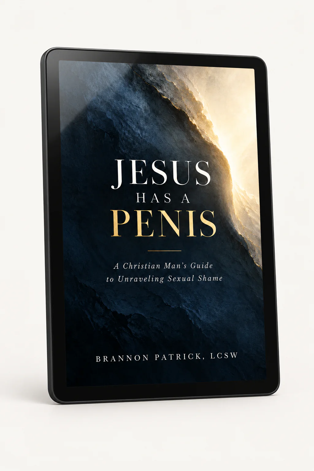 Jesus Has a Penis PDF ebook shown on an e-reader